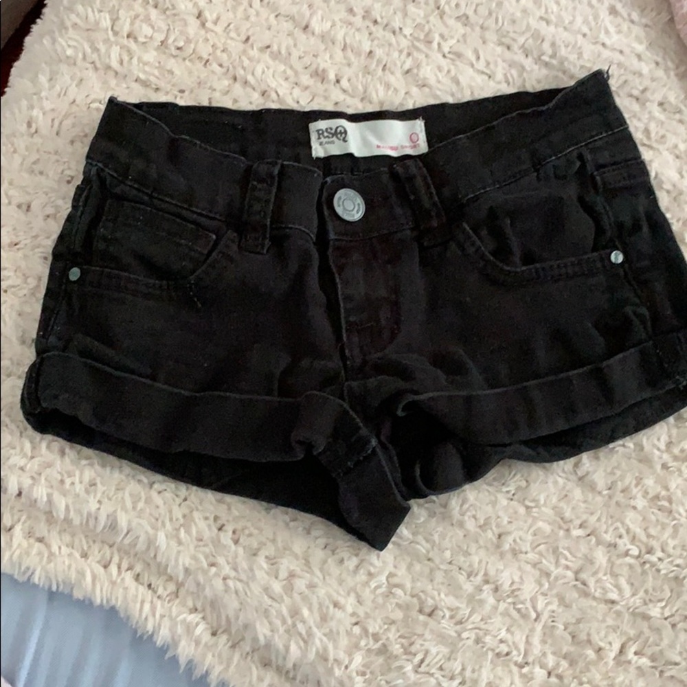Black shorts